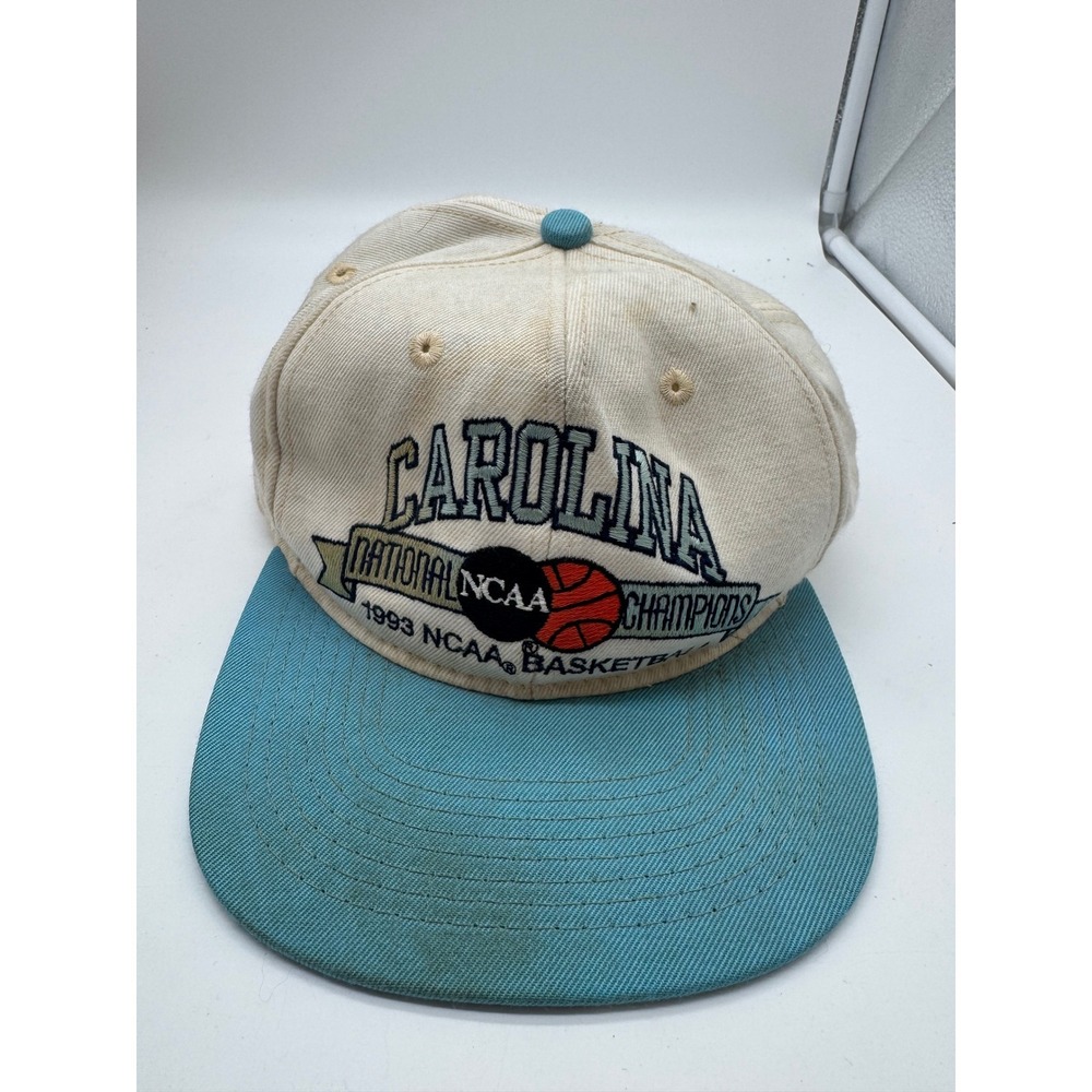 Vintage 1993 North Carolina Tar Heels NCAA Champions Snapback Hat #1 Apparel
